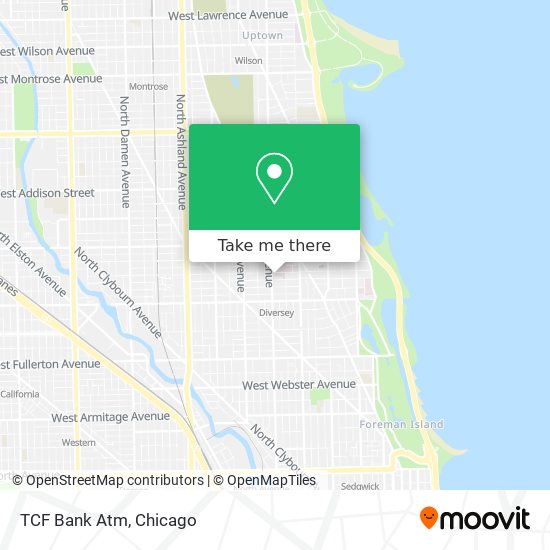 TCF Bank Atm map