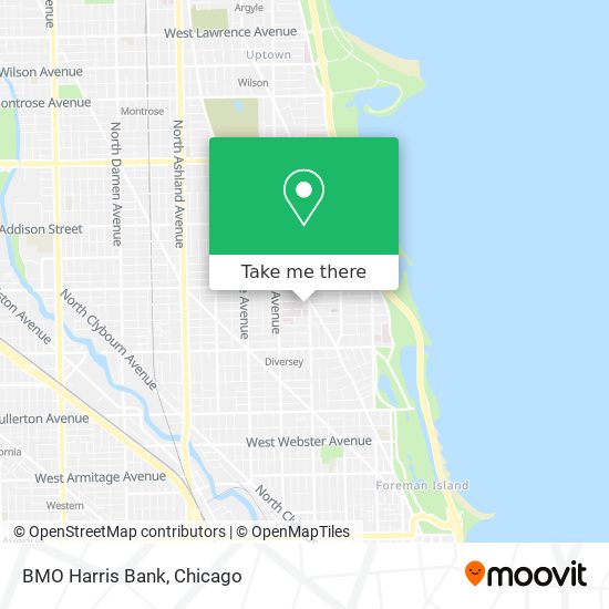 BMO Harris Bank map