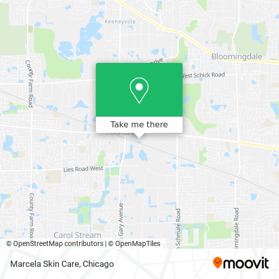 Marcela Skin Care map