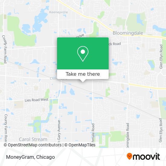 MoneyGram map