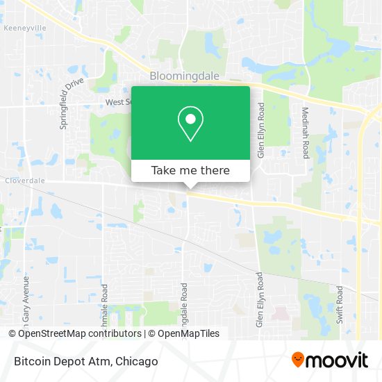 Mapa de Bitcoin Depot Atm