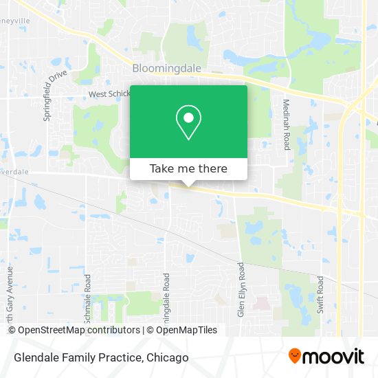 Mapa de Glendale Family Practice