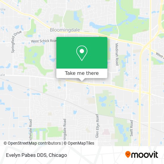 Evelyn Pabes DDS map
