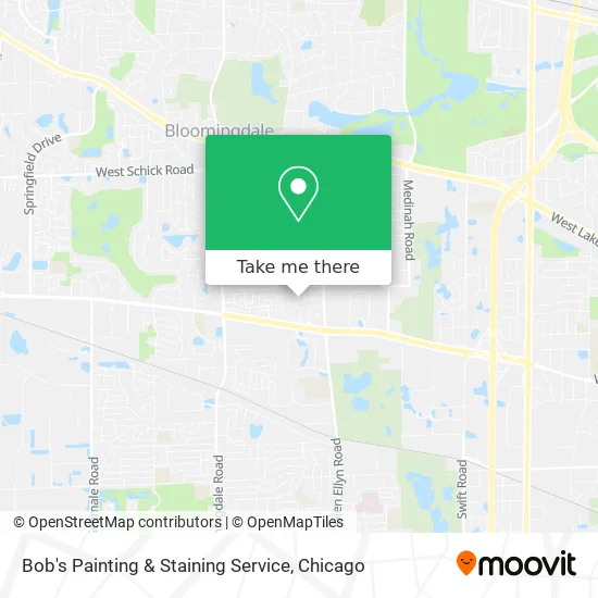 Bob's Painting & Staining Service map