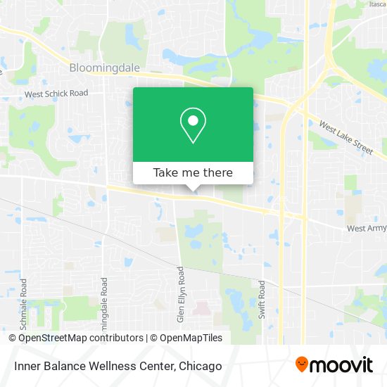 Inner Balance Wellness Center map