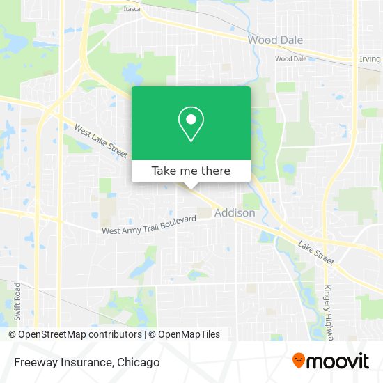 Mapa de Freeway Insurance