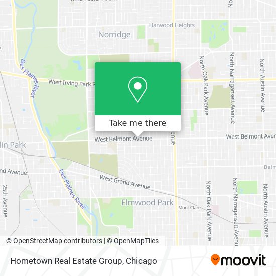 Hometown Real Estate Group map