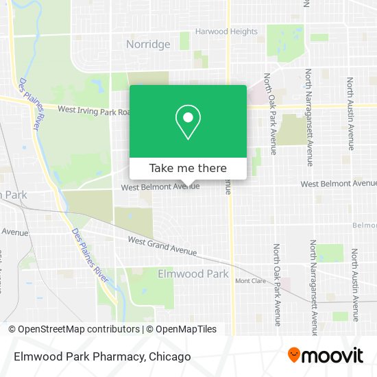 Elmwood Park Pharmacy map