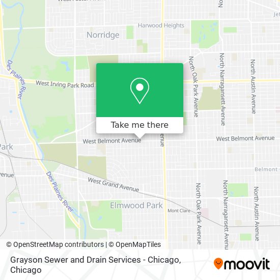 Mapa de Grayson Sewer and Drain Services - Chicago