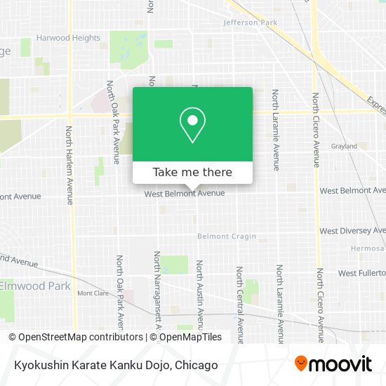 Mapa de Kyokushin Karate Kanku Dojo