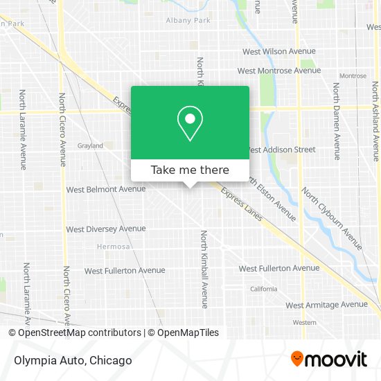Olympia Auto map