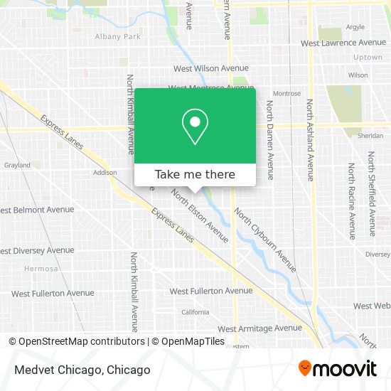 Medvet Chicago map