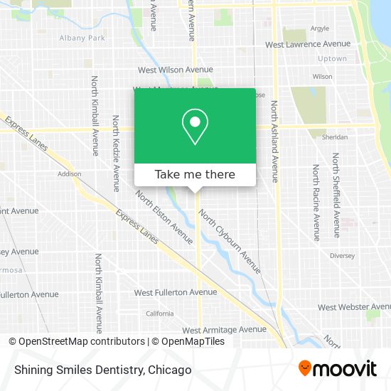 Mapa de Shining Smiles Dentistry