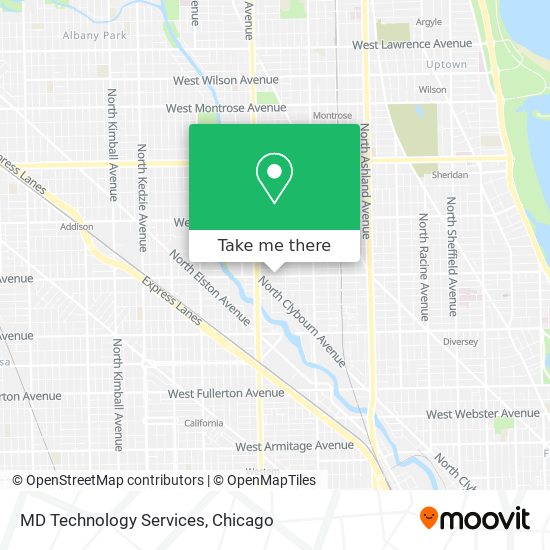 MD Technology Services map
