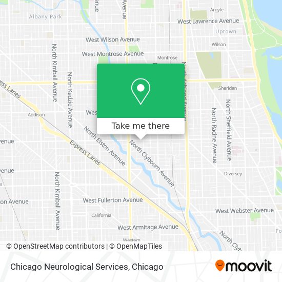 Chicago Neurological Services map