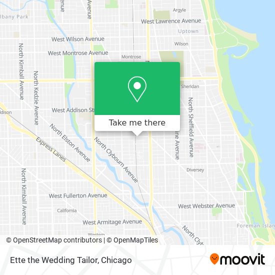 Ette the Wedding Tailor map