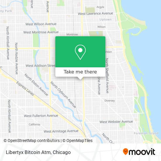 Libertyx Bitcoin Atm map