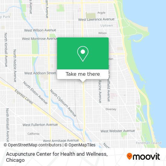 Acupuncture Center for Health and Wellness map