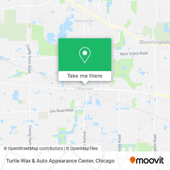 Turtle Wax & Auto Appearance Center map