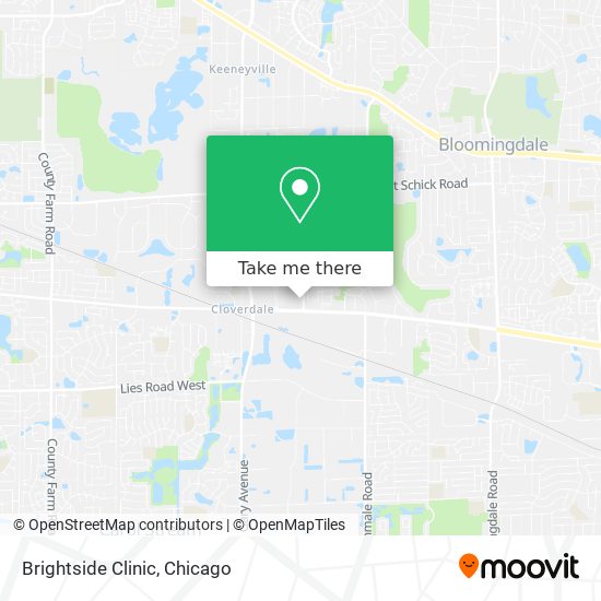 Brightside Clinic map