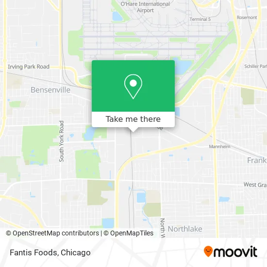 Fantis Foods map
