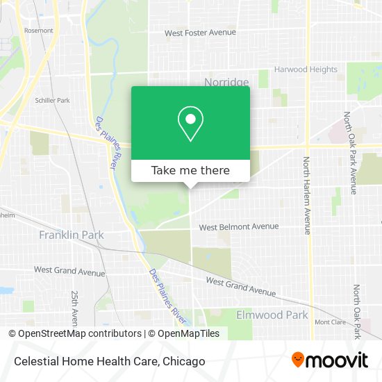 Mapa de Celestial Home Health Care