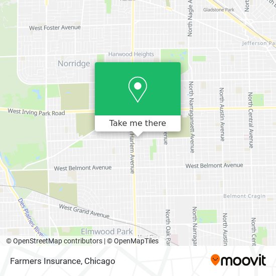 Farmers Insurance map