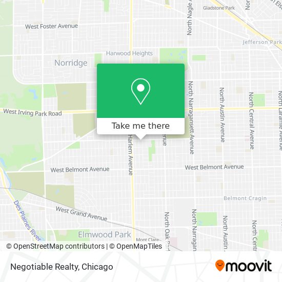 Negotiable Realty map