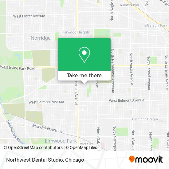 Northwest Dental Studio map