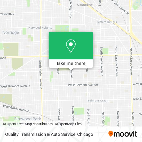 Mapa de Quality Transmission & Auto Service