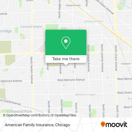 Mapa de American Family Insurance