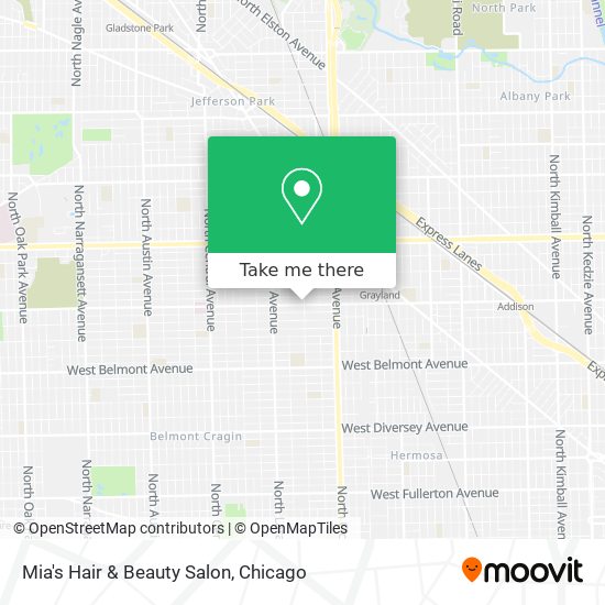 Mia's Hair & Beauty Salon map