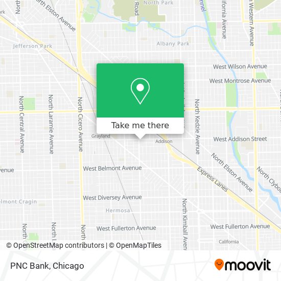 PNC Bank map