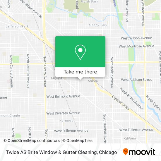 Twice AS Brite Window & Gutter Cleaning map