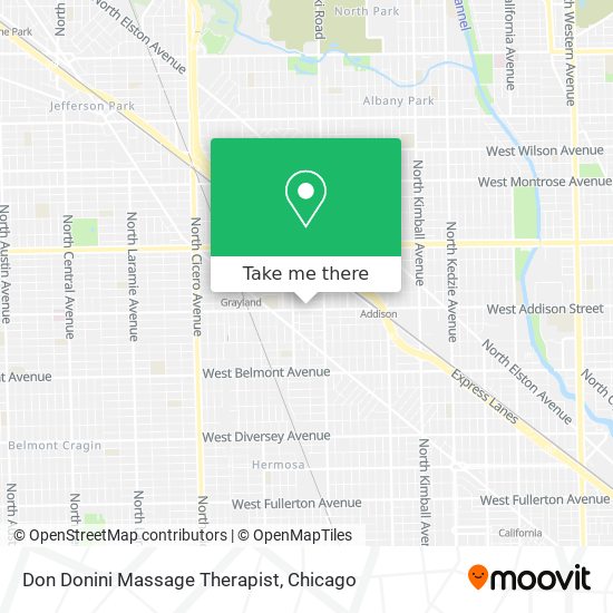 Mapa de Don Donini Massage Therapist