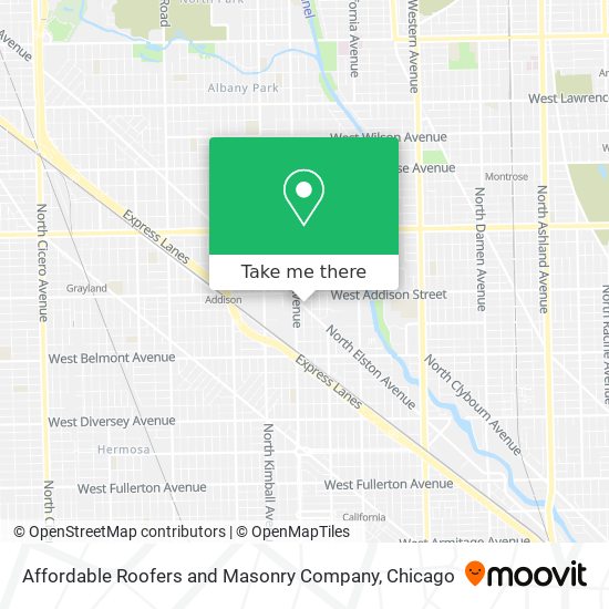 Mapa de Affordable Roofers and Masonry Company