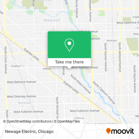 Mapa de Newage Electric