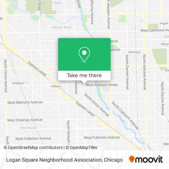 Mapa de Logan Square Neighborhood Association