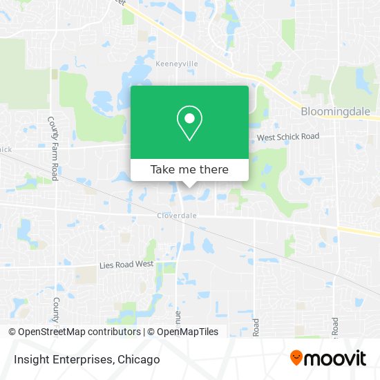 Insight Enterprises map