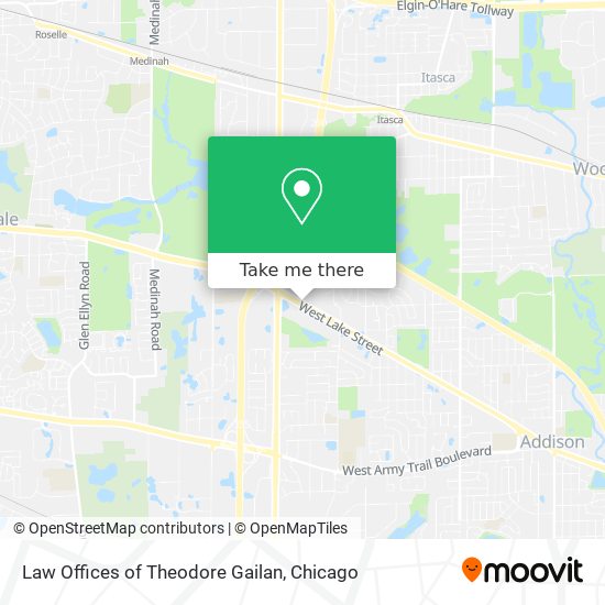 Mapa de Law Offices of Theodore Gailan