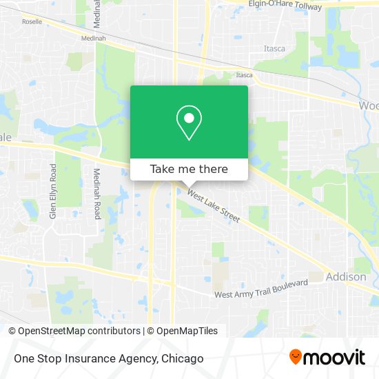 Mapa de One Stop Insurance Agency