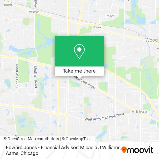 Edward Jones - Financial Advisor: Micaela J Williams, Aams map