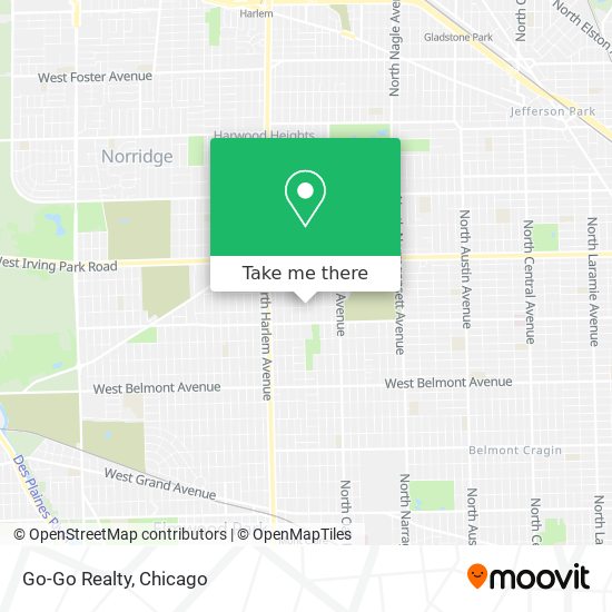 Go-Go Realty map