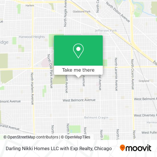 Mapa de Darling Nikki Homes LLC with Exp Realty