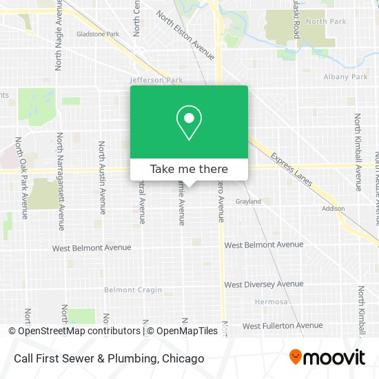 Call First Sewer & Plumbing map