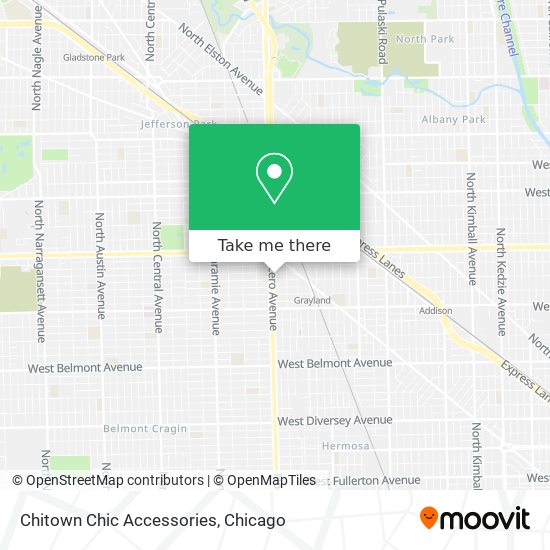 Mapa de Chitown Chic Accessories