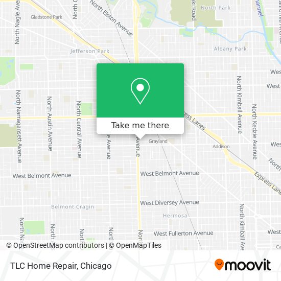 TLC Home Repair map