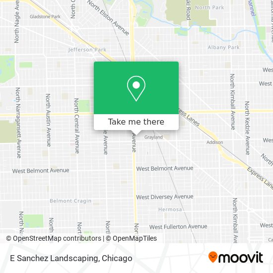 Mapa de E Sanchez Landscaping