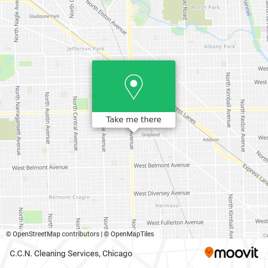 C.C.N. Cleaning Services map