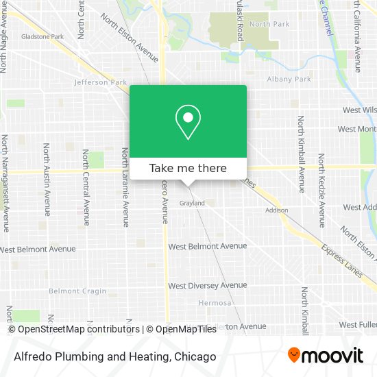 Alfredo Plumbing and Heating map